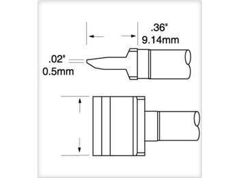Picture of Metcal Smartheat - SMTC-862-PK Rework Cartridge (Main product image)