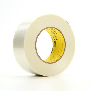 3M Scotch 898 Clear Filament Strapping Tape - 1 in Width x 60 yd Length - 6.6 mil Thick - 74529