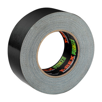 Shurtape T-Rex Black Duct Tape - 2 in Width x 25 yd Length - 17 mil Thick - SHURTAPE 242703