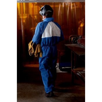 3M Disposable General Purpose & Work Coveralls 49801 - Size Large - Blue