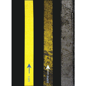 3M 471 Yellow Marking Tape - 2 in Width x 36 yd Length - 5.2 mil Thick - 68856
