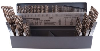 Picture of Cleveland 2213 135° Right Hand Cut M42 High-Speed Steel - 8% Cobalt NAS 907 TYPE J Jobber Drill C70367 (Main product image)