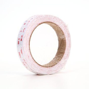 3M B2375 White Splicing & Core Starting Tape - 0.84 in Width x 36 yd Length - 3.2 mil Thick - Repulpable Paper Liner - 97751