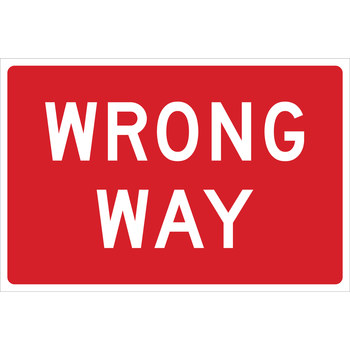 Picture of Brady B-959 Aluminum Rectangle Red English Stop Signs, Traffic Control Signs & Banners Sign part number 115280 (Main product image)