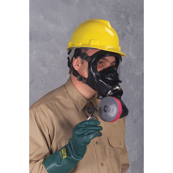 Picture of MSA Advantage 4100 Black Medium Silicone Half-Mask Respirator (Main product image)