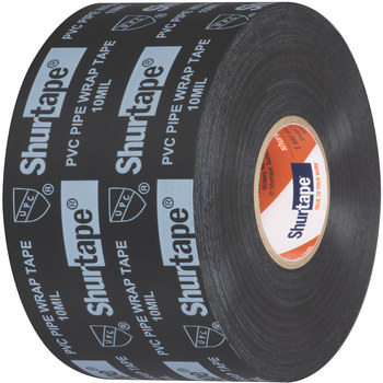 G-RAP tape専用 Shurtape PW 100 Pipe Banding Tape 104779, Black | RSHughes.com