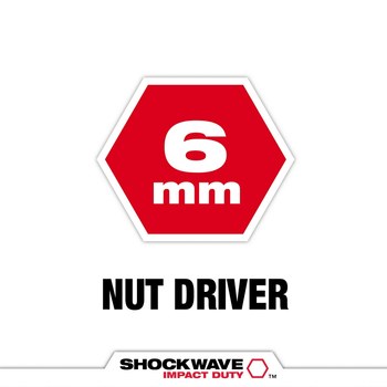 Milwaukee SHOCKWAVE Impact Duty Hex 49-66-4606 Nut Driver - 61007