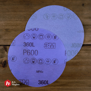 3M Hookit 360L Hook & Loop Disc 55721, Aluminum Oxide, 5 in 3M Hookit 360L Hook & Loop Disc 55721, Aluminum Oxide, 5 in