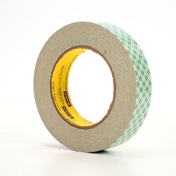 3M Double-Sided Paper Tape [Rubber Adhesive] (410M): 2 in. x 36 yds.  (Off-White)