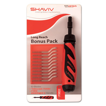 Shaviv E100S Cobalt Long Reach Deburring Tool 155-00182 - 46348