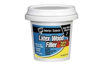 Dap Plastic Wood Filler 21502, 4 oz Can, Natural