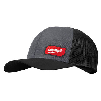 【GRAILZ】24SS FORMAT TRUCKER MESH CAP Gelante Mesh Trucker Baseball Cap Structured Front Panel