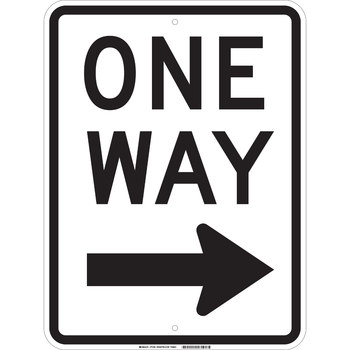Picture of Brady B-120 Fiberglass Reinforced Polyester Rectangle White English Stop Signs, Traffic Control Signs & Banners Sign part number 75162 (Main product image)
