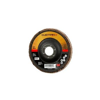 3M Cubitron II 967A Type 29 Flap Disc 55648 - Ceramic Aluminum Oxide - 4 1/2 in - 60+ - Medium