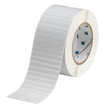 Picture of Brady White Polyimide Thermal Transfer THT-13-457-10 Die-Cut Thermal Transfer Printer Label Roll (Main product image)