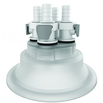 Picture of Justrite Polypropylene Carboy Cap Adapter (Main product image)