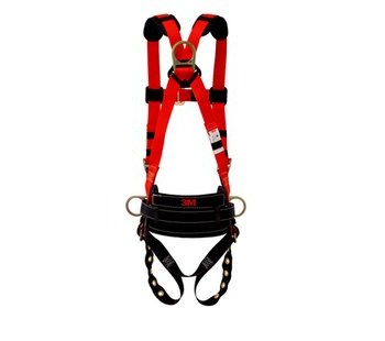 Picture of 3M Saturn 1321F Red 2XL Vest-Style Back Padding Body Harness (Main product image)