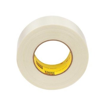 3M Scotch 890MSR Clear Filament Strapping Tape - 48 mm Width x 55 m Length - 8 mil Thick - 74061