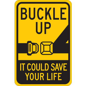 Picture of Brady B-555 Aluminum Rectangle English Stop Signs, Traffic Control Signs & Banners Sign part number 124461 (Main product image)