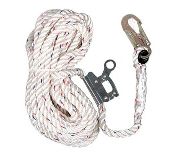 Picture of 3M 0221 0221-25RG White Polydac Lifeline (Main product image)