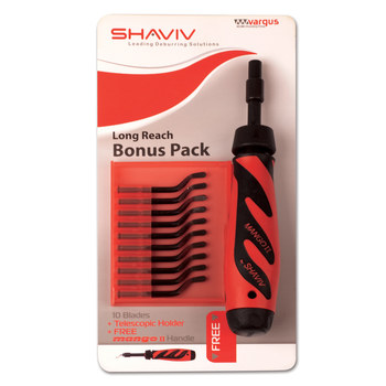 Shaviv E100 High-Speed Steel Long Reach Deburring Tool 155-00181 - 46347
