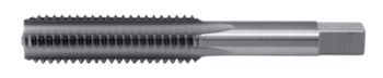 Cle-Line 0403M M18x2.5 D7 Bottoming Hand Tap - 4 Flute - Bright Finish - High-Speed Steel - 4.0312 in Overall Length - C63251