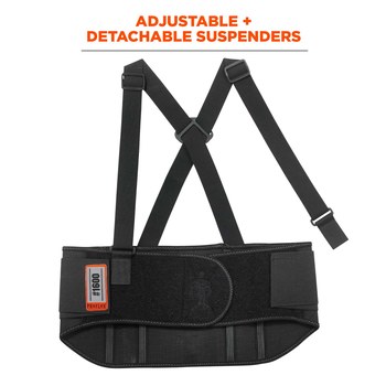 Ergodyne Proflex Back Support Belt 1600 11104 - Size Large - Black