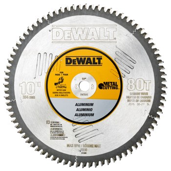 Dewalt Metal Cutting Circular Saw Blade DW7665 10 in Diameter