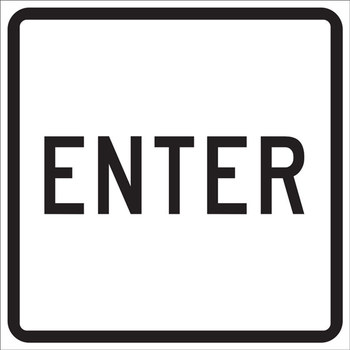 Picture of Brady B-959 Aluminum Square White English Stop Signs, Traffic Control Signs & Banners Sign part number 80094 (Main product image)