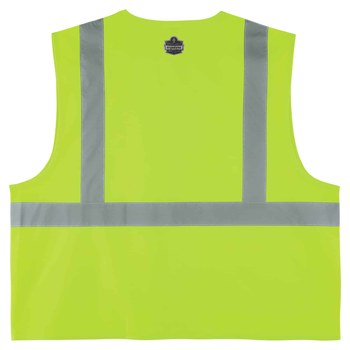 Ergodyne Glowear High-Visibility Vest 8225Z 21165 - Size Large/XL - High-Visibility Lime