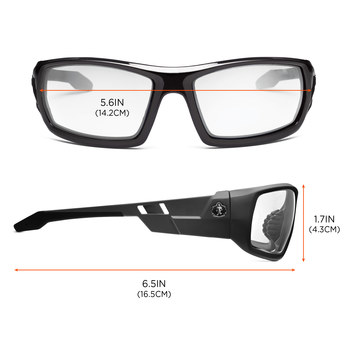 Ergodyne Skullerz Safety Glasses Odin 50003 - Size Universal