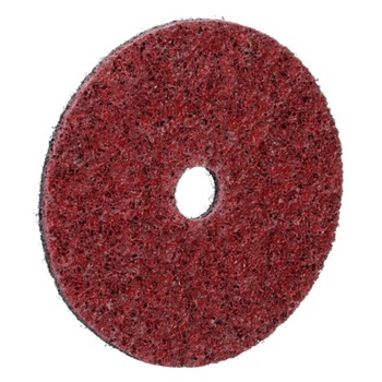 3M Scotch-Brite Non-Woven Precision Shaped Ceramic Surface Conditioning Disc - Center Hole Attachment - 4 in Diameter - 5/8 in Center Hole - 67226