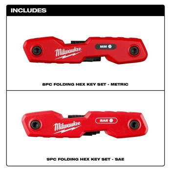 Milwaukee 2025 hex set