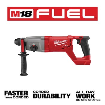 Milwaukee sds discount hammer drill m18