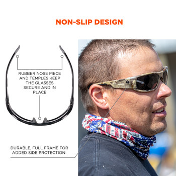 Ergodyne Skullerz Safety Glasses ODIN 50320 - Size Universal