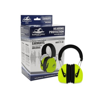 Global Glove Bullhead Safety Protective Earmuff HP-M4
