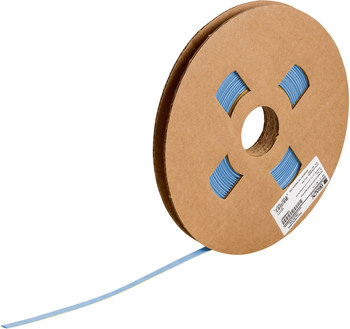 Picture of Brady Permasleeve Blue Polyolefin Thermal Transfer PS-C-125-BL Continuous Thermal Transfer Printer Heat-Shrink Tubing (Main product image)