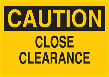 Picture of Brady B-120 Fiberglass Reinforced Polyester Rectangle Yellow English Equipment Safety Sign part number 75082 (Main product image)