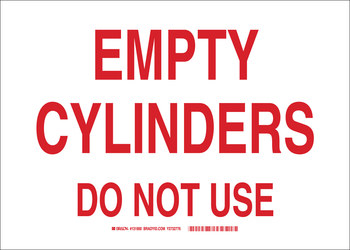 Picture of Brady B-120 Fiberglass Reinforced Polyester Rectangle White English Chemical Storage Sign part number 131901 (Main product image)