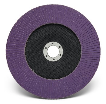 3M 769F Type 27 Flap Disc 05911 - Ceramic Precision-Shaped Grain - 7 in - 80+ - Medium