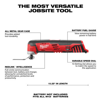 Milwaukee M12 Oscilating Multi-Tool 2426-20