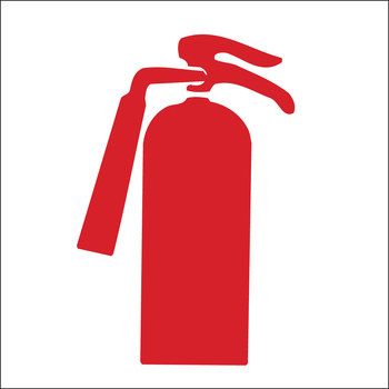 Picture of Brady B-401 High Impact Polystyrene Rectangle White English Fire Equipment Sign part number 25169 (Main product image)