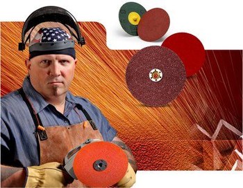 3M Cubitron II 987C TN Quick Change Disc 27665 - 5 in - Ceramic Precision-Shaped Grain - 80 - Medium