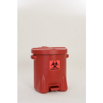 Picture of Eagle Red HDPE Self-Closing 14 gal Safety Can (Main product image)