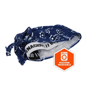 Ergodyne Chill-Its 6615 Navy Western Blue Hi Cool/Terry Cloth Bandana - 720476-12480
