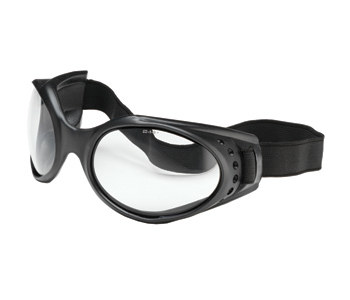 Picture of Bouton Optical Galaxis 251-55MB Clear Black Universal Polycarbonate Safety Goggles (Main product image)