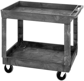 Picture of Quantum Storage PC4026-33 Gray Polymer Heavy Duty Shelf Cart (Main product image)