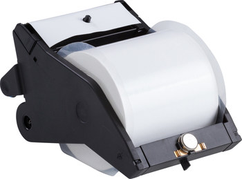 Picture of Brady Black on White Vinyl Thermal Transfer 64733 Continuous Thermal Transfer Printer Label Cartridge (Main product image)