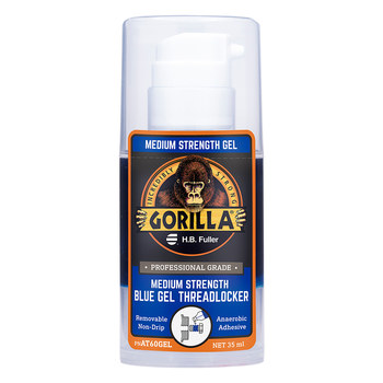 GorillaPro AT60GEL Threadlocker Blue Gel 35 ml Pump Bottle - GorillaPro 10008073