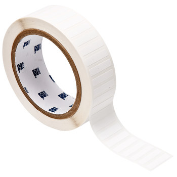 Picture of Brady White Polyester Thermal Transfer THT-199-482-3 Die-Cut Thermal Transfer Printer Label Roll (Main product image)